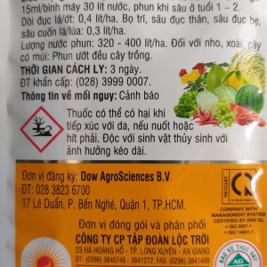 Thuốc trừ sâu sinh học Radiant 60SC - Đặc trị bọ trĩ và sâu khó trị