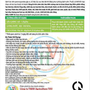 Thuốc trừ bệnh Niko 72WP