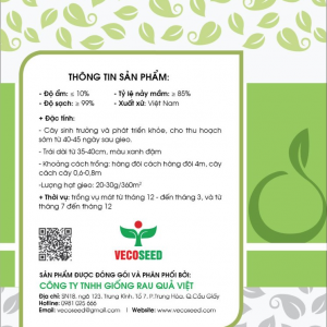 Hạt giống mướp hương f1